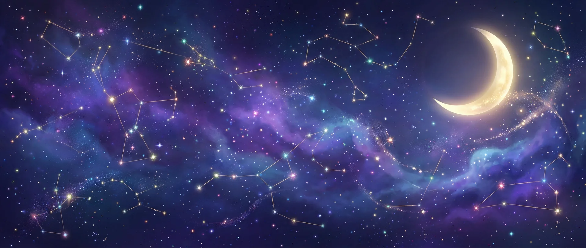 星空背景 - 色开心 | 每日星座运势与塔罗占卜